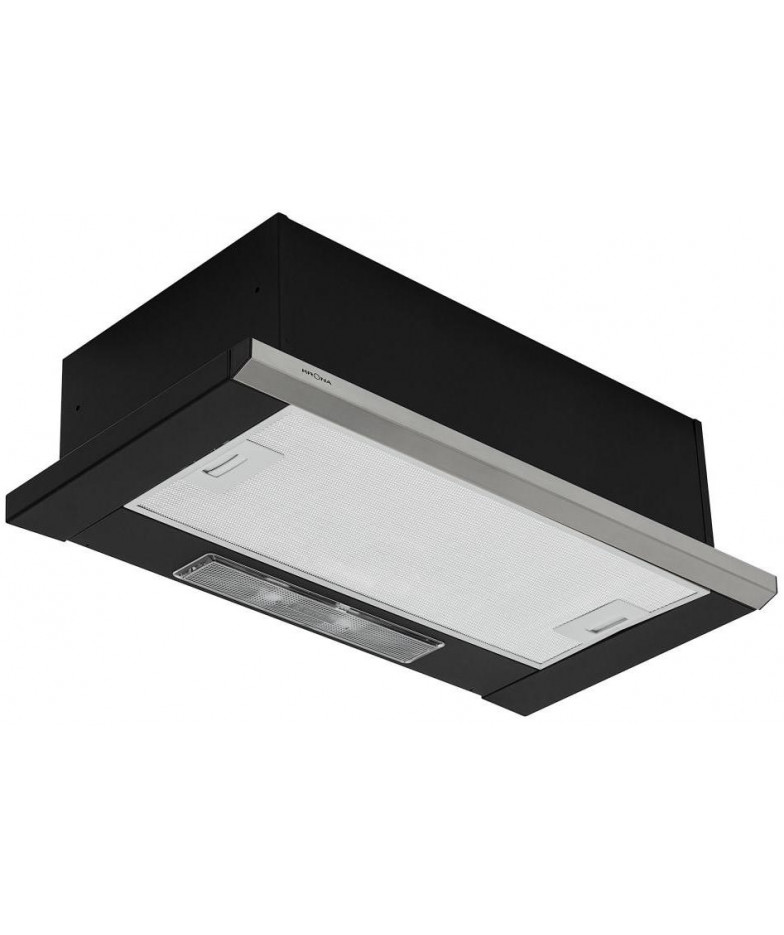 Вытяжка Krona Kamilla slim 600 black/inox (2 мотора) купить в Санкт-Петербурге и Москве