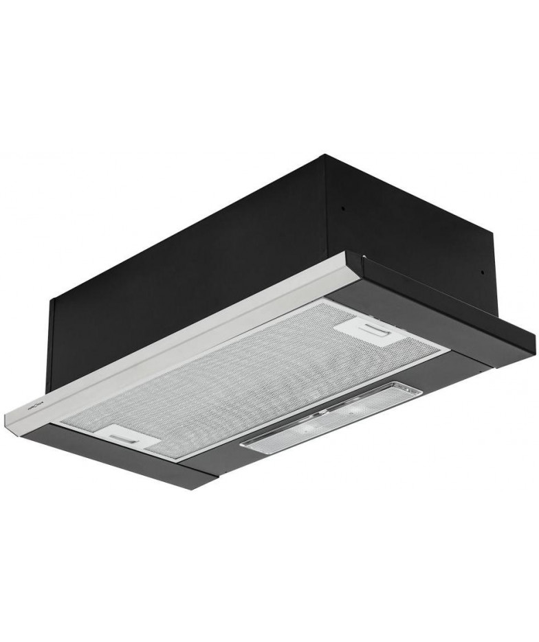 Вытяжка Krona Kamilla slim 600 black/inox (2 мотора) купить в Санкт-Петербурге и Москве