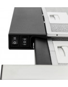 Вытяжка Krona Kamilla slim 600 black/inox (2 мотора) купить в Санкт-Петербурге и Москве