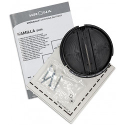 Вытяжка Krona Kamilla slim 600 white (2 мотора) купить в Санкт-Петербурге и Москве