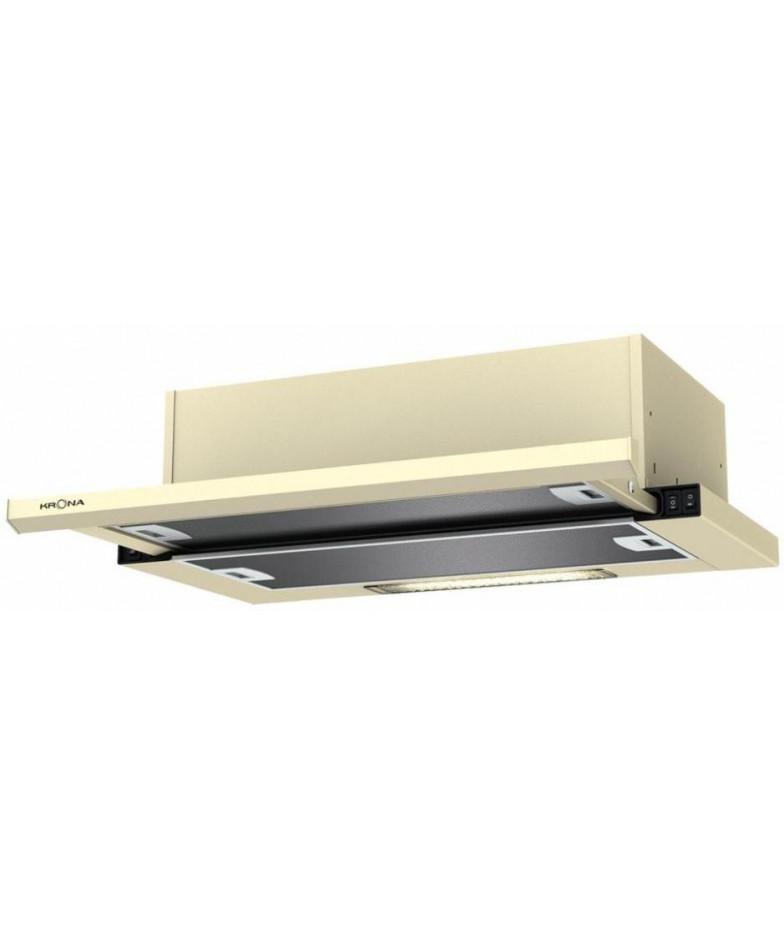 Встраиваемая вытяжка KRONA Kamilla slim 600 ivory (1 мотор) купить в Санкт-Петербурге и Москве