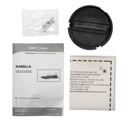 Встраиваемая вытяжка KRONA KAMILLA 600 GLASS BLACK купить в Санкт-Петербурге и Москве