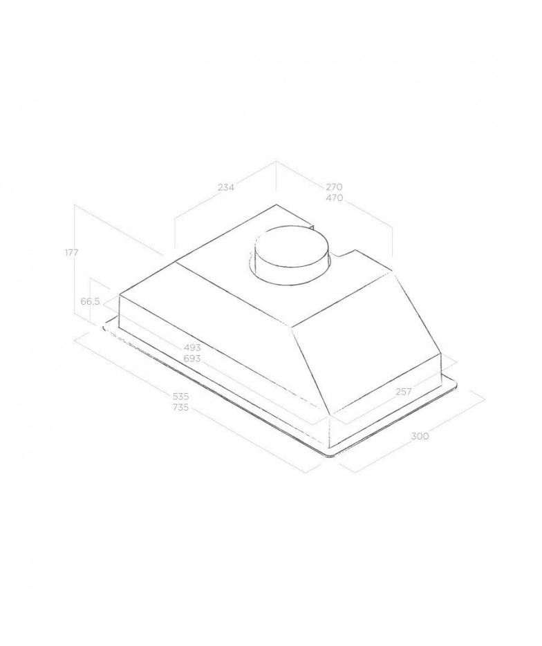Вытяжной шкаф ELICA ERA C BL/A/72-PRF0166823 купить в Санкт-Петербурге и Москве