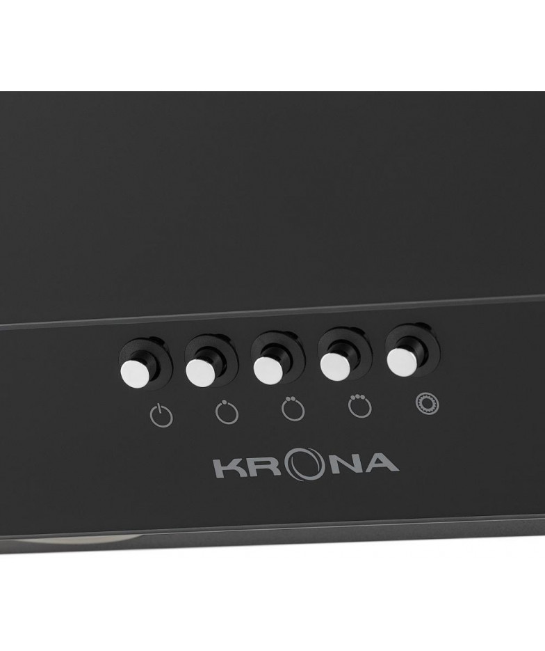 Вытяжка Krona VENERA 600 black PB купить в Санкт-Петербурге и Москве