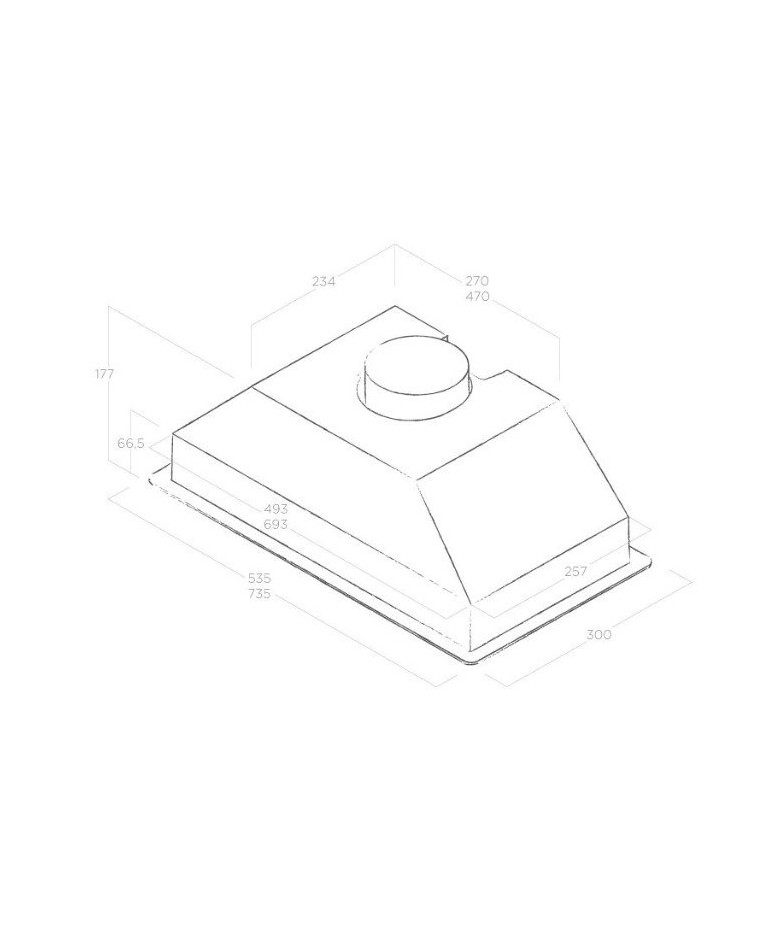 Встраиваемый вытяжной шкаф ELICA ERA S IX/A/52-PRF0142886 купить в Санкт-Петербурге и Москве