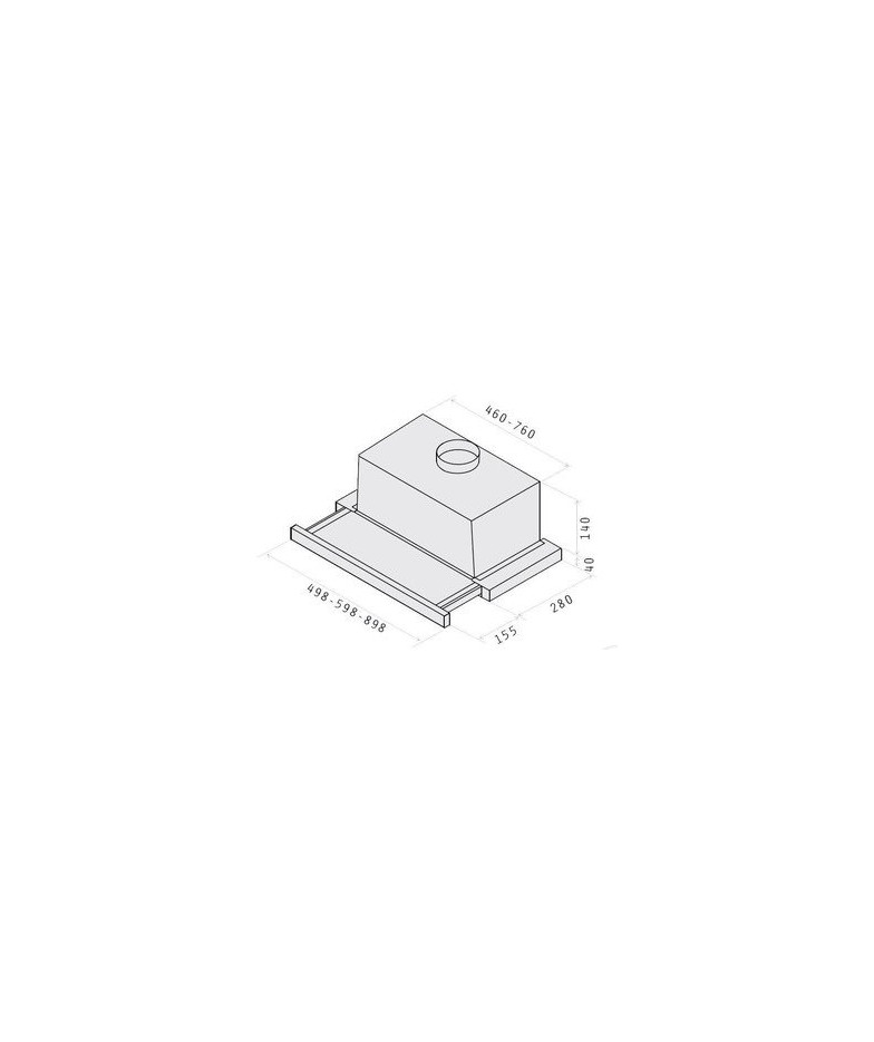 Встраиваемый вытяжной шкаф ELICA ELITE 14 LUX GRVTWH/A/90-PRF0116530B купить в Санкт-Петербурге и Москве