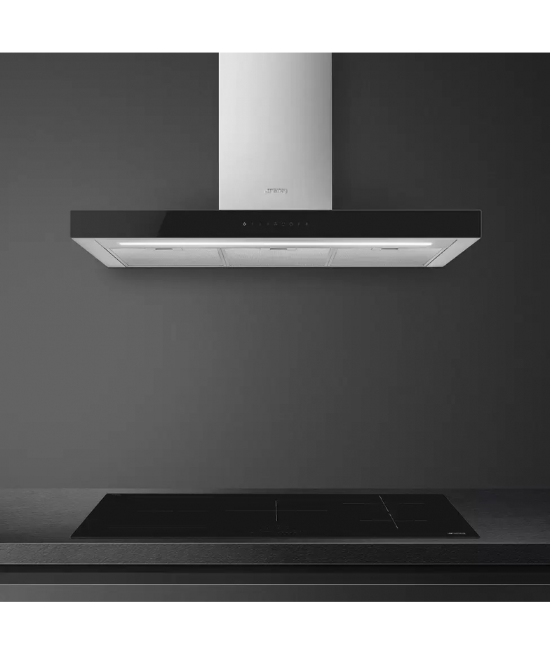 Настенная вытяжка SMEG KBT9L4VN купить в Санкт-Петербурге и Москве