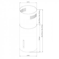 Вытяжка KORTING KHA 39970 W Cylinder купить в Санкт-Петербурге и Москве