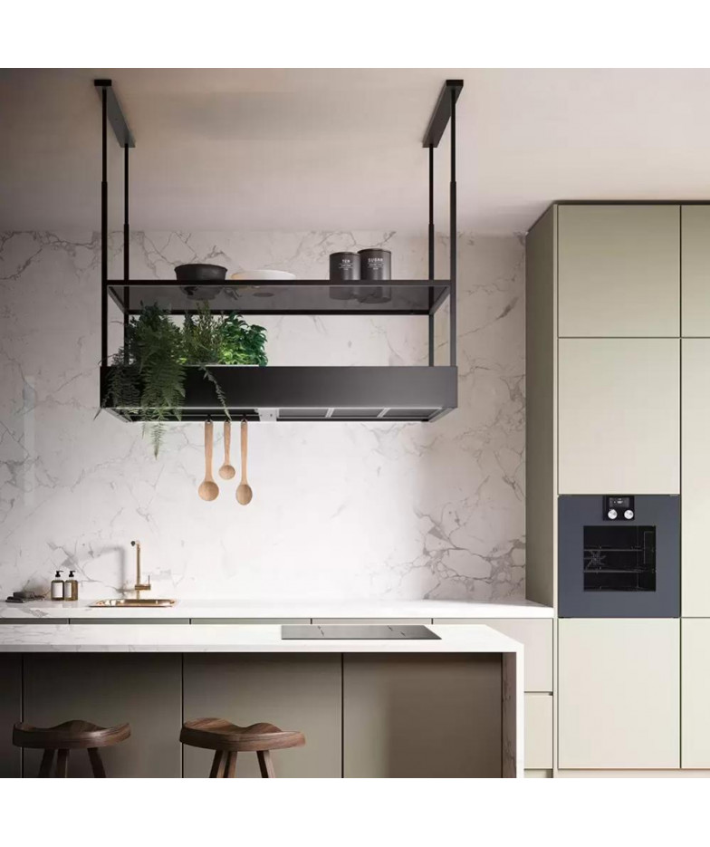 Вытяжка Falmec Spazio 130 Island black matt купить в Санкт-Петербурге и Москве