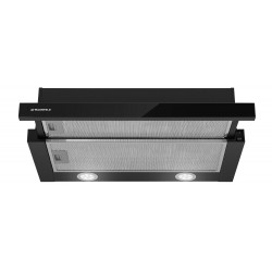 Встраиваемая кухонная вытяжка MAUNFELD VS Light Glass 60 черное стекло купить в Санкт-Петербурге и Москве