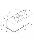 Встраиваемая вытяжка  MAUNFELD CROSBY POWER 50 INOX купить в Санкт-Петербурге и Москве