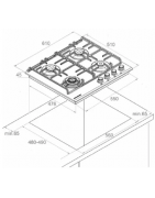 Встраиваемая газовая панель Kuppersberg FG 63 B купить в Санкт-Петербурге и Москве