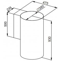 ВЫТЯЖКА MAUNFELD  LEE WALL (sensor) 39 INOX купить в Санкт-Петербурге и Москве