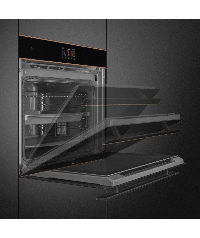 Встраиваемый духовой шкаф Smeg SOP6604S2PNR купить в Санкт-Петербурге и Москве