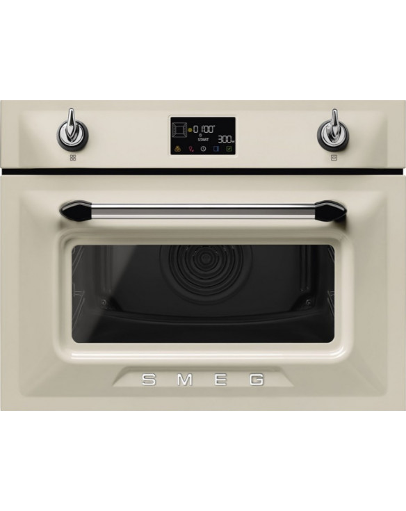 Встраиваемый духовой шкаф с СВЧ SMEG SO4902M1P купить в Санкт-Петербурге и Москве