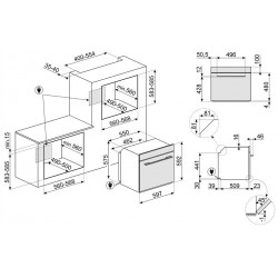 Встраиваемая электрическая духовка SMEG SO6102M2G купить в Санкт-Петербурге и Москве
