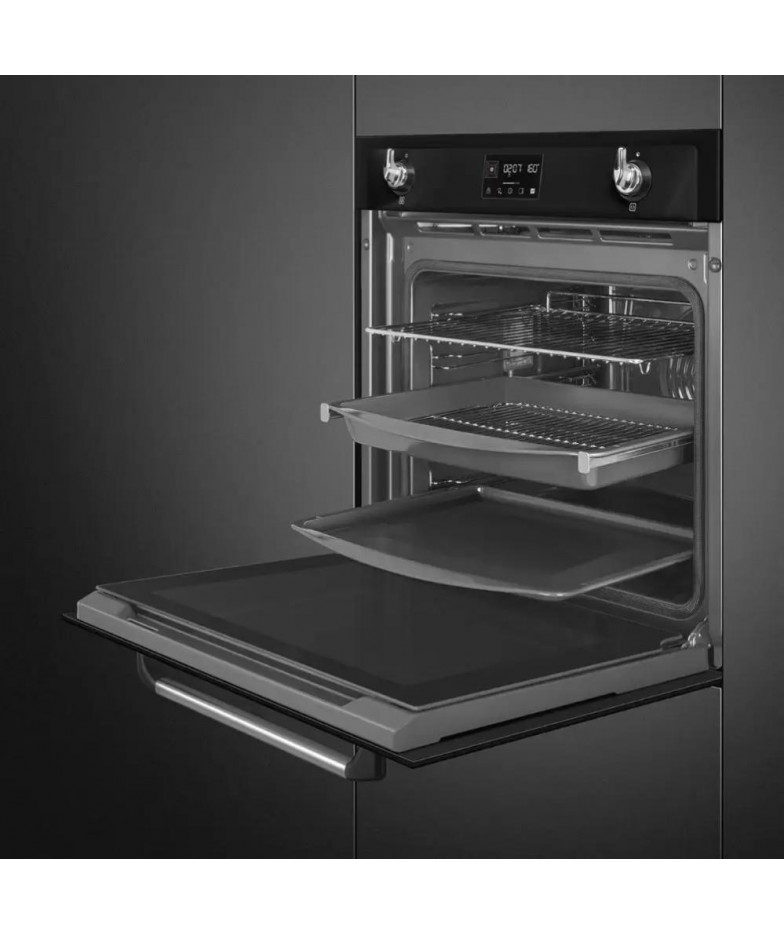 Встраиваемый духовой шкаф Smeg SOP6902S2PN купить в Санкт-Петербурге и Москве