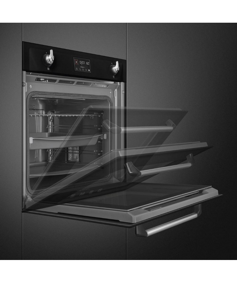 Встраиваемый духовой шкаф Smeg SOP6902S2PN купить в Санкт-Петербурге и Москве