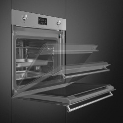 Встраиваемый духовой шкаф Smeg SO6302S3PX купить в Санкт-Петербурге и Москве
