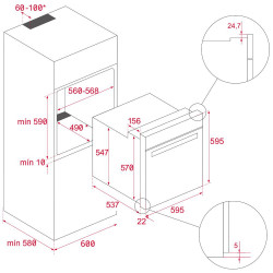 Газовый духовой шкаф Teka HSB 740 G SS купить в Санкт-Петербурге и Москве