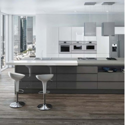 Компактный духовой шкаф с паром Kuppersbusch CBD 6550.0 W9 Shade of Grey купить в Санкт-Петербурге и Москве