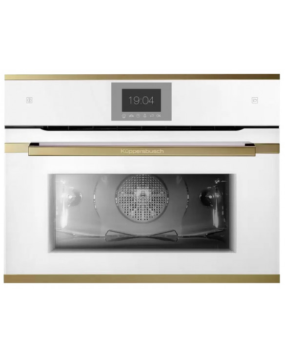 Компактный духовой шкаф с паром Kuppersbusch CBD 6550.0 W4 Gold купить в Санкт-Петербурге и Москве