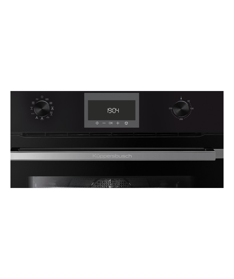Компактный духовой шкаф с микроволнами Kuppersbusch CBM 6330.0 S3 Silver Chrome купить в Санкт-Петербурге и Москве