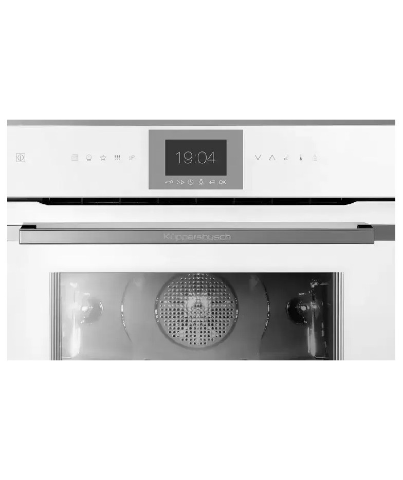 Компактный духовой шкаф Kuppersbusch CBP 6550.0 W3 Silver Chrome купить в Санкт-Петербурге и Москве