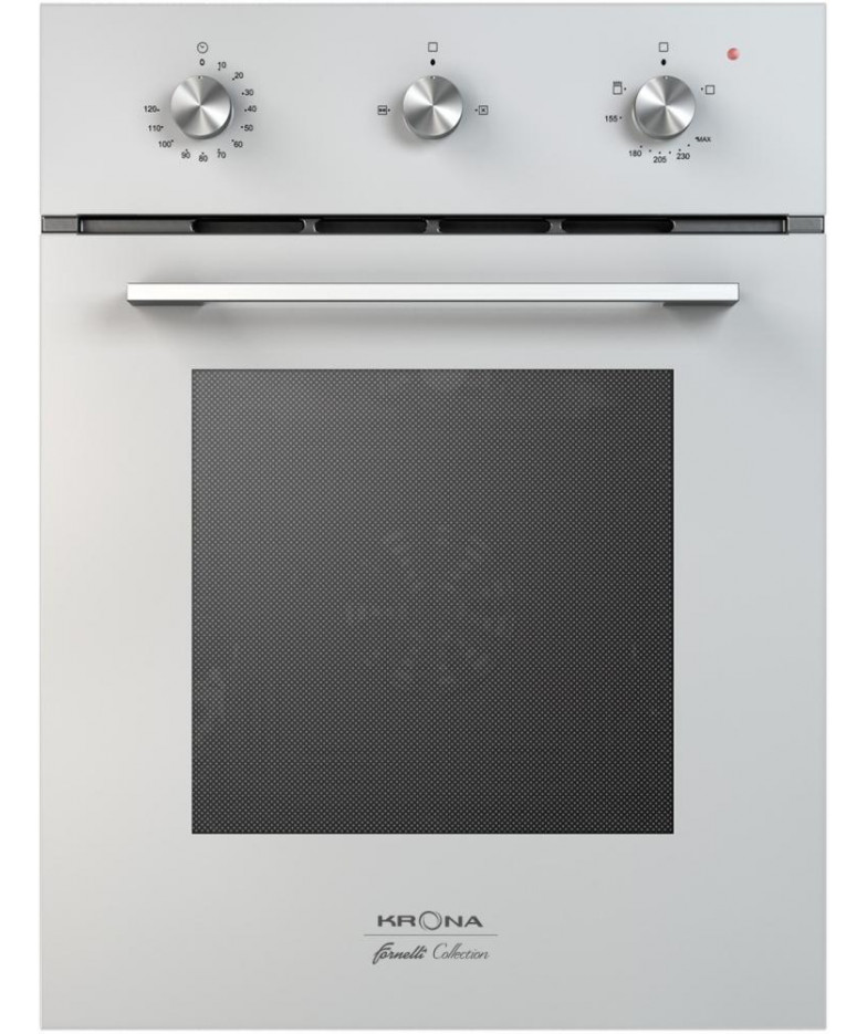 Газовый духовой шкаф KRONA STRETTO 45 WH купить в Санкт-Петербурге и Москве
