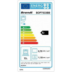 Встраиваемый духовой шкаф Brandt BOP7533BB купить в Санкт-Петербурге и Москве