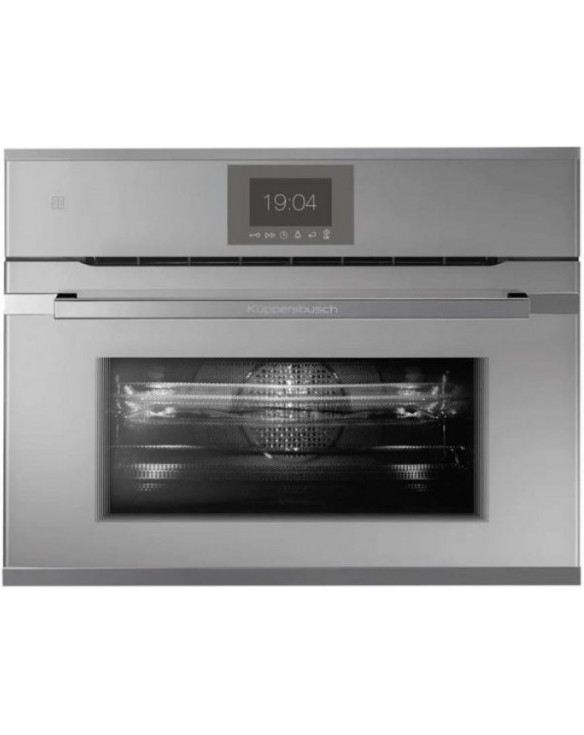 Компактный духовой шкаф с микроволнами Kuppersbusch CBM 6550.0 G3 Silver Chrome купить в Санкт-Петербурге и Москве