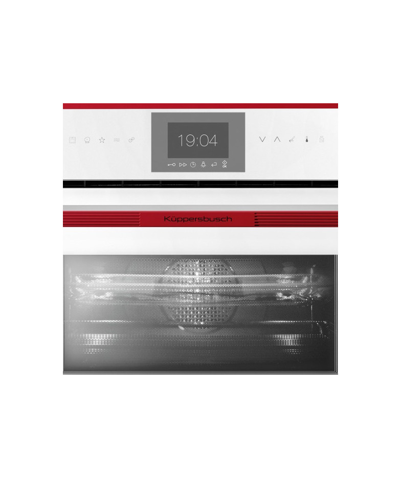 Компактный духовой шкаф с микроволнами Kuppersbusch CBM 6550.0 W8 купить в Санкт-Петербурге и Москве