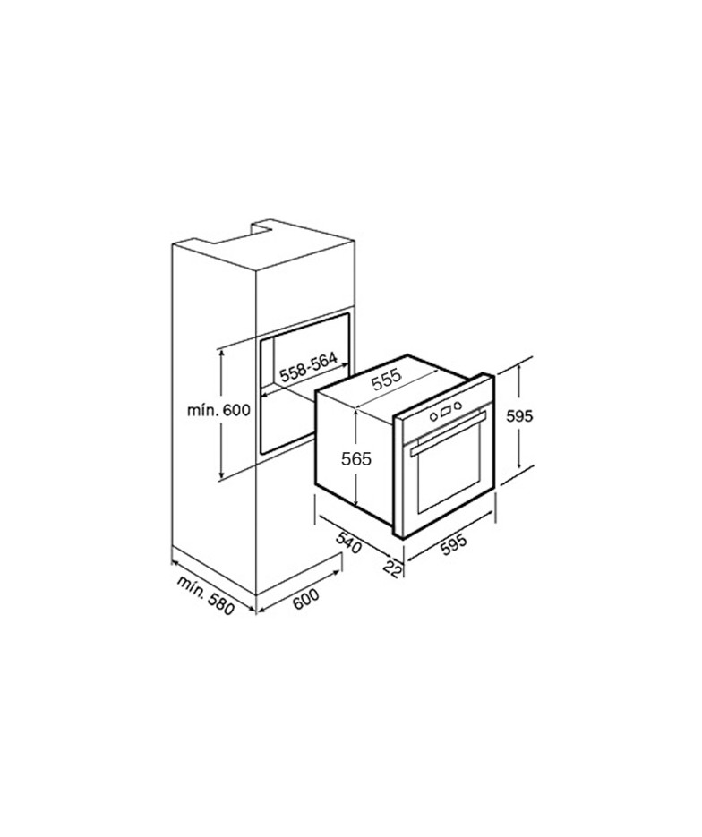 Духовой шкаф Teka HS 735 STAINLESS STEEL купить в Санкт-Петербурге и Москве