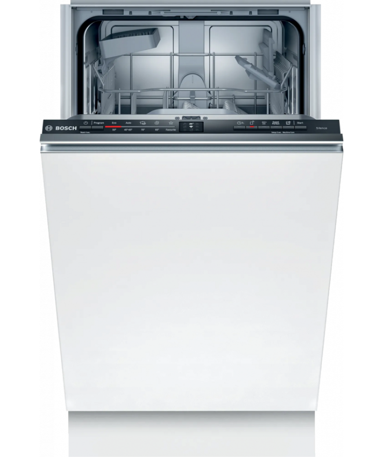 Встраиваемая посудомоечная машина Bosch SPV2IKX10E,  узкая, ширина 44.8см, полновстраиваемая, загрузка 9 комплектов купить в Сан