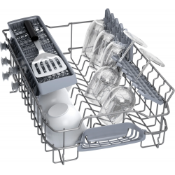 Встраиваемая посудомоечная машина Bosch SPV2IKX10E,  узкая, ширина 44.8см, полновстраиваемая, загрузка 9 комплектов купить в Сан