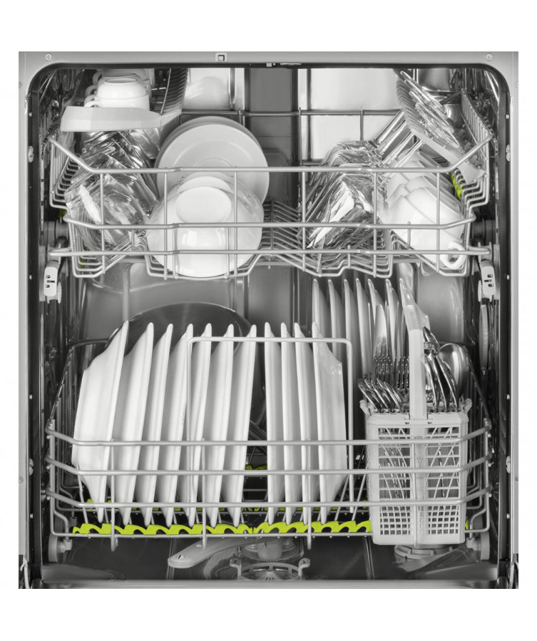 Встраиваемая посудомоечная машина SMEG ST211DS,  полноразмерная, ширина 59.8см, полновстраиваемая, загрузка 13 комплектов, черны