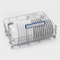 Встраиваемая посудомоечная машина SMEG STL333CL,  полноразмерная, ширина 59.8см, полновстраиваемая, загрузка 13 комплектов, сере
