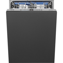 Встраиваемая посудомоечная машина SMEG ST323PM,  полноразмерная, ширина 59.8см, полновстраиваемая, загрузка 14 комплектов купить