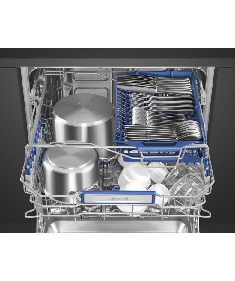 Встраиваемая посудомоечная машина SMEG ST323PM,  полноразмерная, ширина 59.8см, полновстраиваемая, загрузка 14 комплектов купить