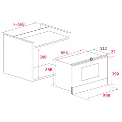 Встраиваемая микроволновая печь Teka ML 8220 BIS L STONE GREY купить в Санкт-Петербурге и Москве