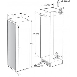 Встраиваемый морозильный шкаф Gorenje FNI4181E1 купить в Санкт-Петербурге и Москве