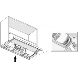 Встраиваемая вытяжка Pando IES/90 IX TOUCH CT NEGRO 850 SEC купить в Санкт-Петербурге и Москве