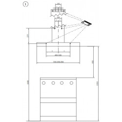 Вытяжка Pando P-823/70 IX V.850 SEC купить в Санкт-Петербурге и Москве