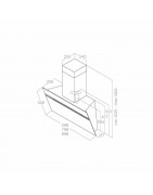 Вытяжка ELICA STRIPE URBAN ZINC/A/90 купить в Санкт-Петербурге и Москве