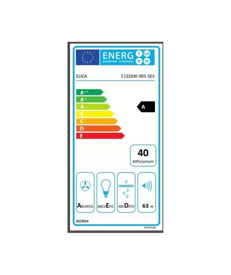 Встраиваемая вытяжка ELICA ELITE 35 GRIX/A/60 купить в Санкт-Петербурге и Москве