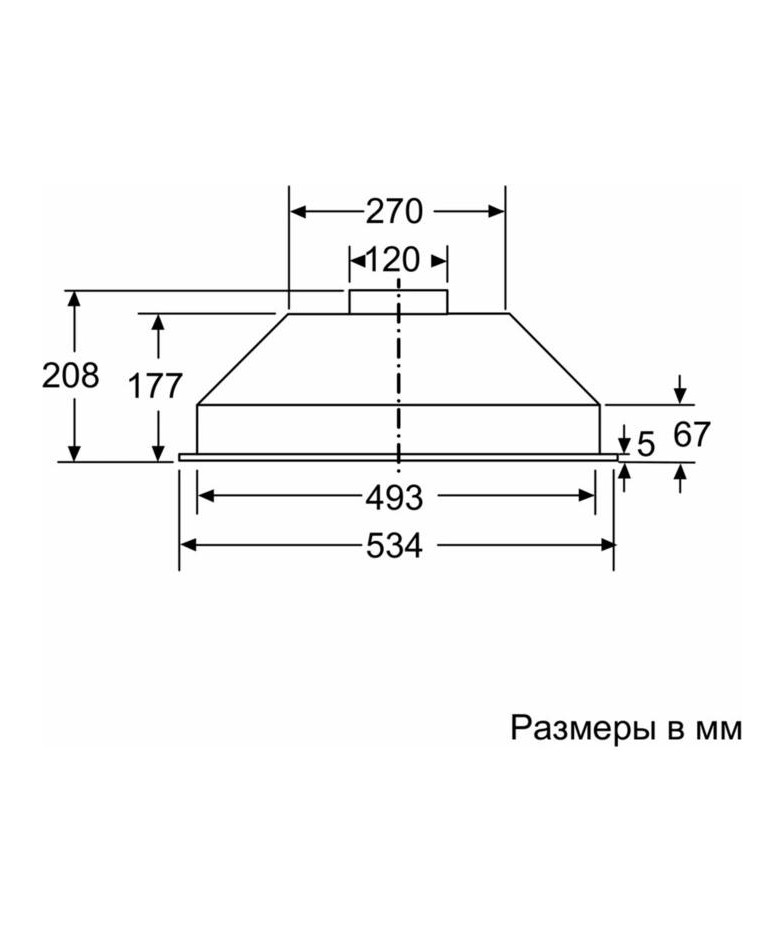 Встраиваемая вытяжка BOSCH DLN52AA70 купить в Санкт-Петербурге и Москве