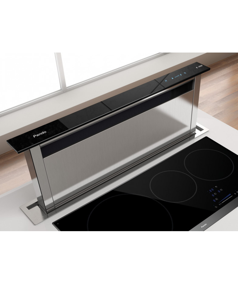 Встраиваемая в столешницу вытяжка Pando E-320/120 INOX V.950 SEC купить в Санкт-Петербурге и Москве