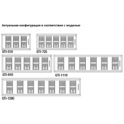 Встраиваемая вытяжка Pando GTI/510 INOX V.1050 ECO SEC PLUS купить в Санкт-Петербурге и Москве