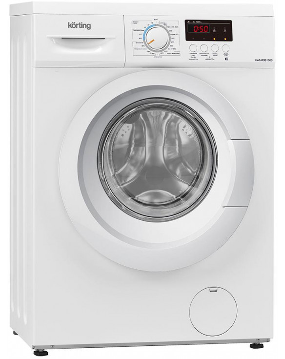 Стиральная машина Korting KWM 40B1060, с фронтальной загрузкой, 6кг, 1000об/мин купить в Санкт-Петербурге и Москве