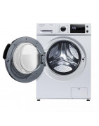 Стиральная машина MAUNFELD MFWM147WH, с фронтальной загрузкой, с паром, 7кг, 1400об/мин, инверторная купить в Санкт-Петербурге и